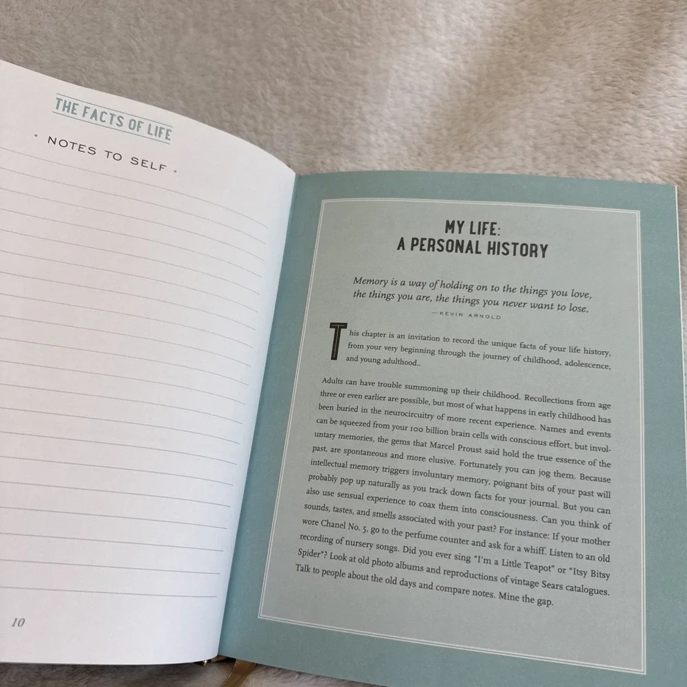 The Book of Me‎ A Do It Yourself Memoir Guided Journal Peter Pauper Press